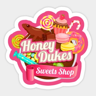 Honey Dukes Sweets Shop Sticker